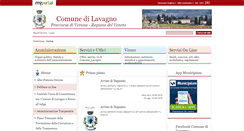 Desktop Screenshot of comune.lavagno.vr.it